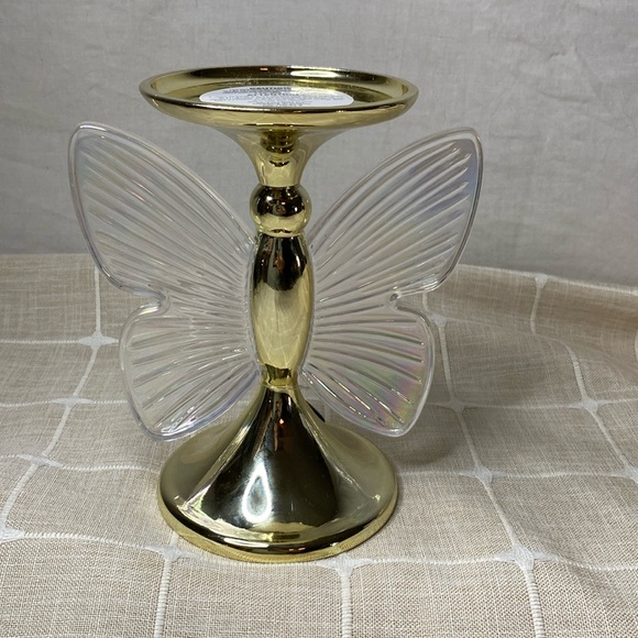 Bath & Body Works Elegant Light Up Butterfly Candle Holder Decorative Home Decor - Picture 2 of 6